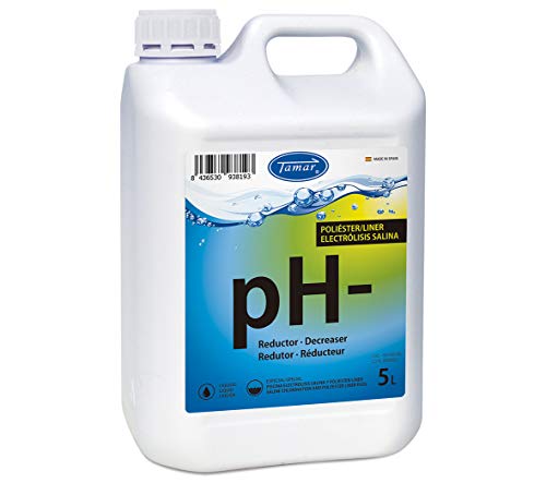 Tamar Reductor pH Poliester/Liner y Electrolisis Salina 5 litros