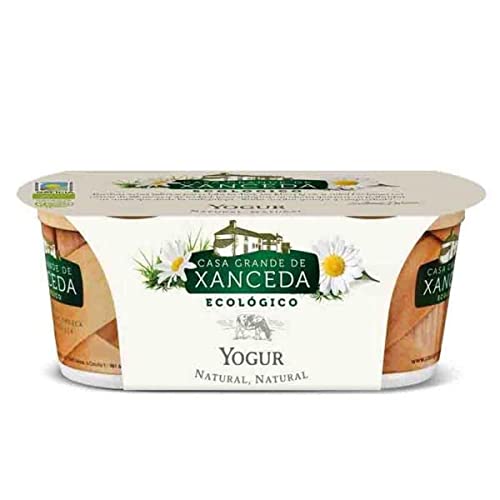 Yogur cremoso ecológico natural de Casa Grande de Xanceda-2x125g