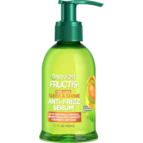 Garnier Hair Care Fructis Sleek & Shine Anti-frizz Serum, 5.1 Fluid Ounce