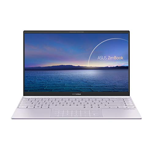 ASUS ZenBook 14 UX425EA-KI495 - Ordenador portátil 14' Full HD (Intel Core i5-1135G7, 16GB RAM, 512GB SSD, Iris Xe Graphics, Sin sistema operativo) Lila Neblina - Teclado QWERTY español