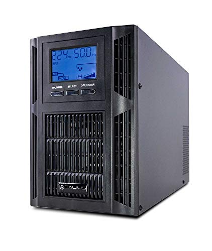 Talius SAI/UPS Online Profesional 1KVA. Sistema de Alimentación Ininterrumpida de Doble conversión (1000VA)