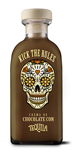 KICK THE RULES - Crema de Chocolate con Tequila - 15º - Botella de 0,7L - Tequila de Chocolate