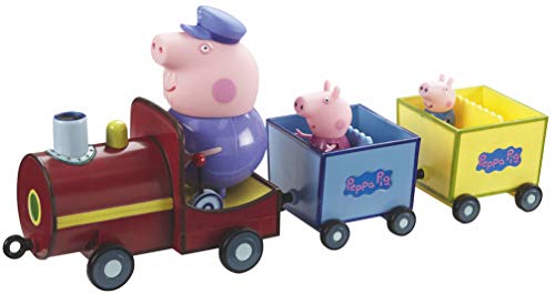 TM Toys Pig Peppas Tren con 2 Colgantes, Multicolor (5034)