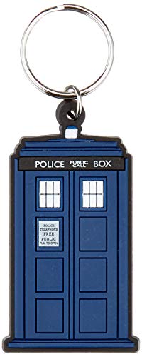 Funko Pop Keychain-RD-RS660131 Dr Doctor Who - Llavero de goma Tardis, Multicolor, Talla única (RK38106)