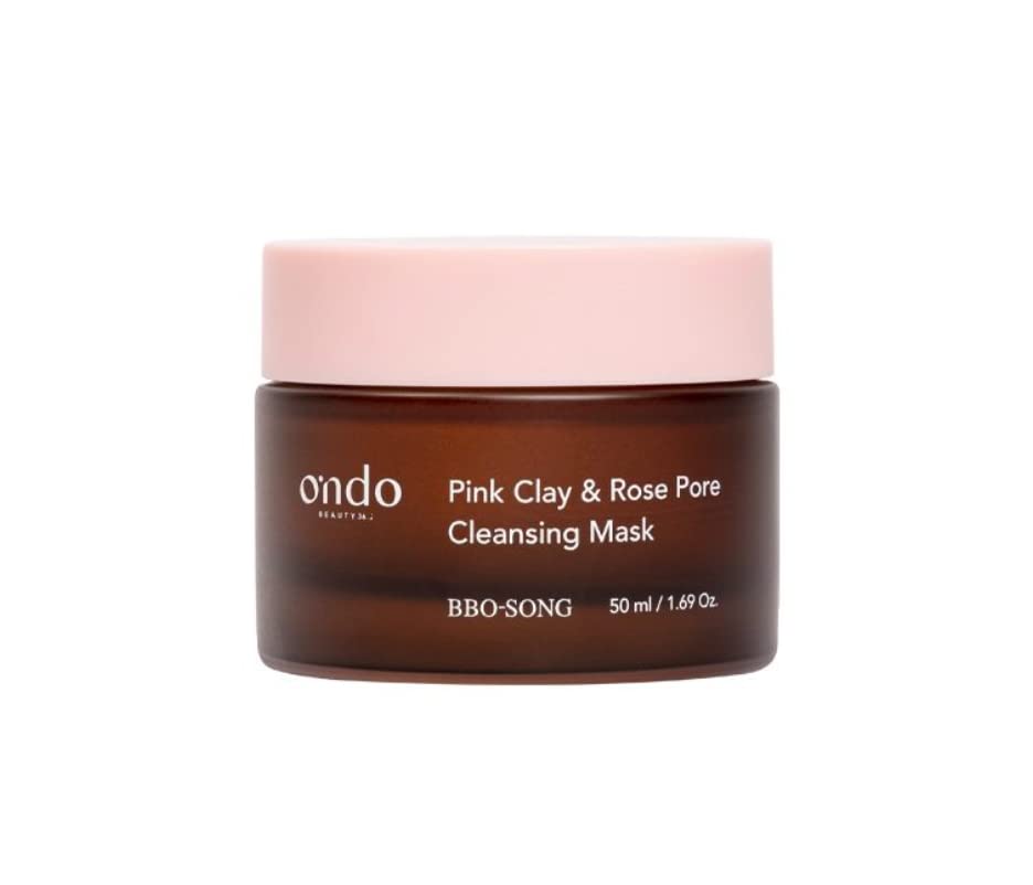 Ondo Beauty 36.5 PINK CLAY ROSE PORE CLEANSING MASK BBO-SONG