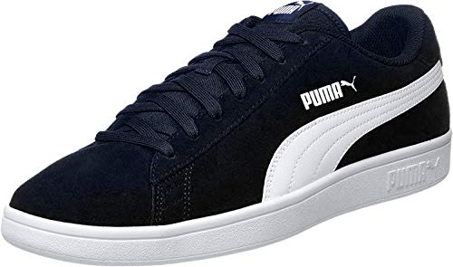 PUMA SMASH V2, Zapatillas de running Unisex adulto, Azul (Peacoat White), 41 EU