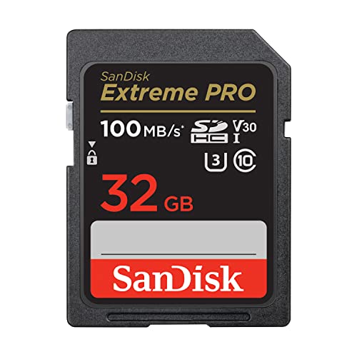 SanDisk Extreme PRO 32 GB tarjeta SDHC + RescuePRO Deluxe, hasta 100 MB/s, UHS-I, Clase 10, U3, V30