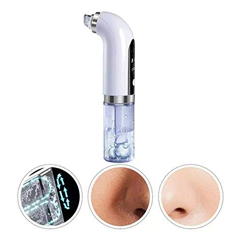 Skin Routine Pro, Mini Portable Hydra Facial Aqua Peel, USB Recargable Hydro Dermabrasion Device Aspirador de poros faciales para mujeres y hombres