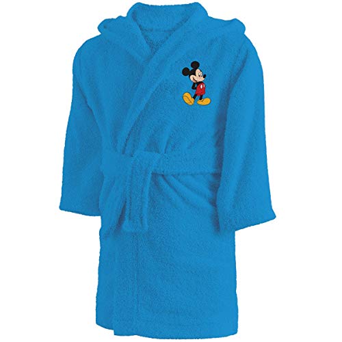 CTI Disney Mickey 043223 Star - Albornoz Infantil (2 a 4 años), Color Azul