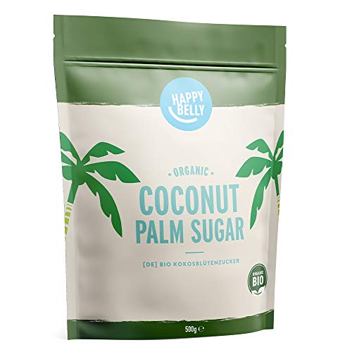 Marca Amazon - Happy Belly Azúcar de coco ecológico, 6 x 500g