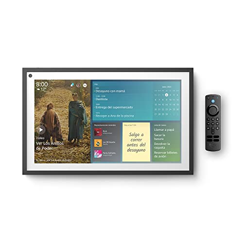 Echo Show 15 + Mando | Pantalla inteligente Full HD de 15,6' con Alexa y Fire TV integrado