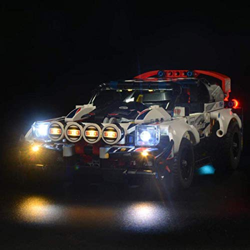 LYMHGHJ Kit de iluminación LED para Lego 42109 Technic Top Gear Rally Car (no Incluye el Modelo Lego)