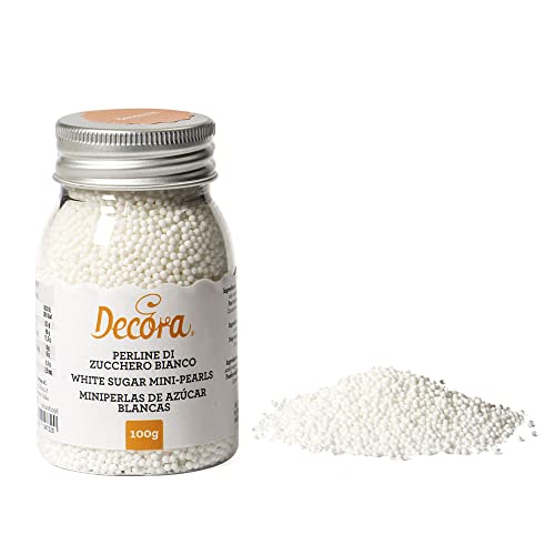 Decora Mini Perlas De Azucar Blanco 100 g