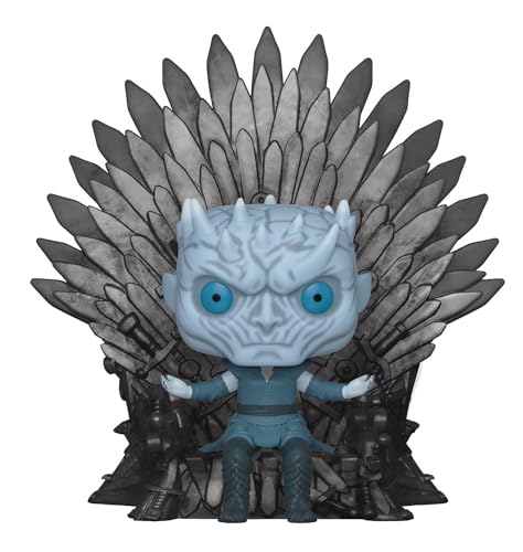 Funko Pop!. Deluxe: Game 0: Night King Sitting On Throne, One Size - Game of Thrones - Collectable Vinyl Figure For Display - Gift Idea - Official Merchandise - Toys For Kids & Adults - TV Fans