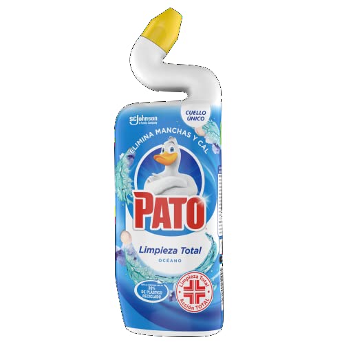PATO® WC Fragancia Océano, Limpiador Quitamanchas para Inodoro, 750 ml