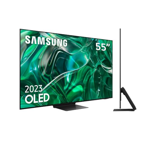 SAMSUNG TV OLED 2023 55S95C - Smart TV de 55' OLED Quantum HDR, Procesador Quantum 4K con IA, Dolby Atmos® , Diseño Infinity One y Pantalla Antirreflejos