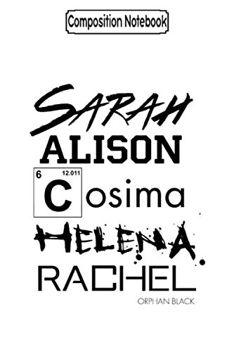 Composition Notebook: Orphan Black Clone Collage Orphan Black Tv Series America Journal/Notebook Blank Lined Ruled 6x9 100 Pages