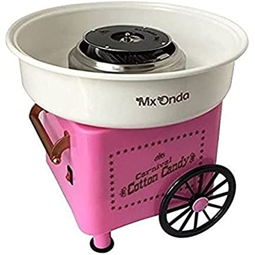 Mx Onda MX-AZ2765 - Máquina de algodón de azúcar, color rosa