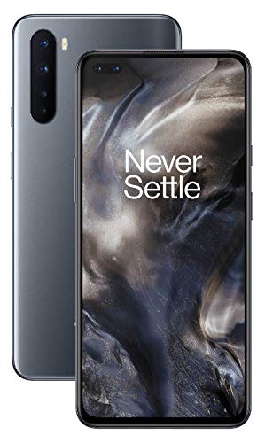 OnePlus Nord 5G - Smartphone 6.44' FHD+ AMOLED 90Hz (Snapdragon 765, 8GB RAM + 128GB almacenamiento, Cuadruple camara 48+8+2+5Mpx, 4115mah con carga rapida 30W) Dual Sim - Gray Onix