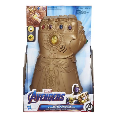 Avengers Marvel Infinity War Infinity Gauntlet, Electronic Fist Role Play Super Hero Toys for Kids Ages 5 and Up