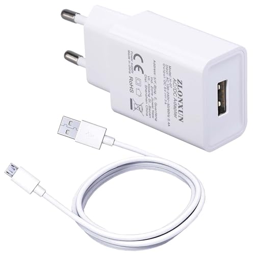 Cargador y Micro USB Cable para Huawei P10 Lite/P9 Lite/Y7/Y6/Y6P/Y5P/P8 Lite/P Smart 2019,Mate 9/8/7, Honor 8X/7/6
