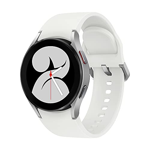 Samsung Galaxy Watch4 - Smartwatch, Control de Salud, Seguimiento Deportivo, Batería de Larga Duración, 40 mm, LTE, Color Plata (Version ES)