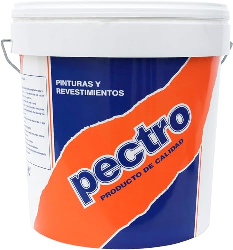 PECTRO Pintura Antihumedad - Previene la aparición de manchas - Pintura blanca interior exterior - Gran cubrición - Pintura plástica y lavable (750 ml)
