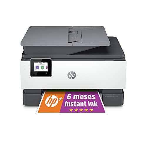Impresora Multifunción HP OfficeJet Pro 9010e - 6 meses de impresión Instant Ink con HP+