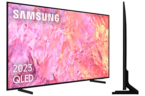 SAMSUNG TV QLED 2023 85Q60C - Smart TV de 85', con Tecnología Quantum Dot, Quantum HDR10+, Smart TV Powered by Tizen, Multi View y Q-Symphony