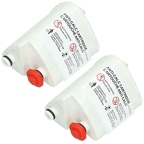 SPARES2GO Cartuchos de filtro anticalc compatibles con plancha de vapor Rowenta (paquete de 2)
