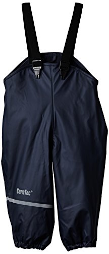 CareTec Baby and Kids Waterproof Trousers, Fleece Lined Pantalones de Barro Impermeables y a Prueba de Viento, Azul (Dark Navy 778), 86