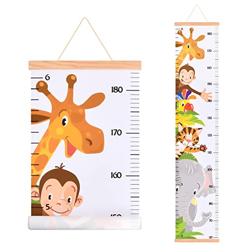 Medidor de altura infantil «Girafe» 36 x 140 cm - Atmosphera créateur  d'intérieur