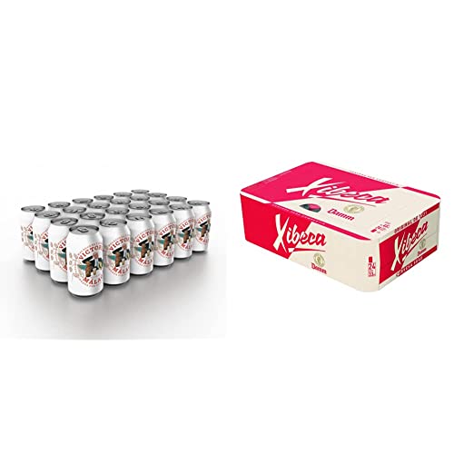 Victoria Cerveza - Paquete de 24 x 330 ml - Total: 7920 ml & Xibeca Cerveza - Pack de 24 Latas 33cl