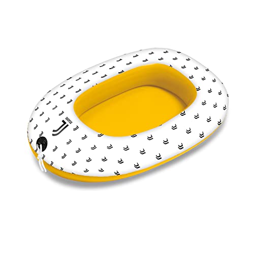 Mondo Toys F.C. JUVENTUS - Barca hinchable para bebé – Flotante 94 cm Ideal para niño/niña - 16867
