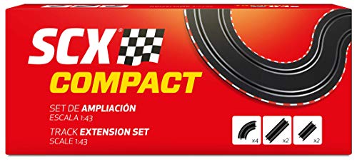 Scalextric – Accesorios y Extensiones Circuitos de Carreras COMPACT escala 1:43 (Set Ampliación de Circuito de Carreras)