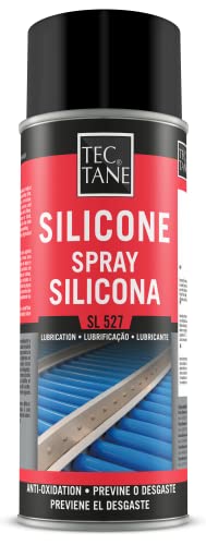 TECTANE SL 527 Silicona Spray, Lubricante no Graso, Adecuado como Agente Desmoldeante, Protector de Plásticos, Madera, Caucho y Metales, Interior y Exterior, Bote 400 ml