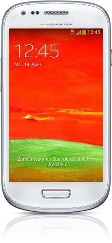 Samsung Galaxy S3 Mini - Smartphone libre Android (pantalla 4', cámara 5 Mp, 8 GB, Dual-Core 1.2 GHz), blanco (importado)