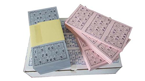 Cartones de Bingo troquelados para bingos de 90 bolas