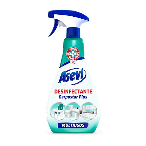 Asevi Gerpostar Desinfectante Multiusos Spray Elimina Bacterias y Virus 750ml