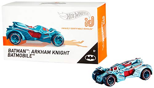 Mattel - Hot Wheels ID Vehículo de juguete, coche Batman Arkham Knight, +8 años ( FXB27)