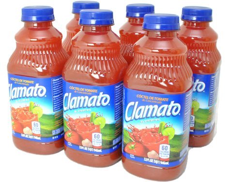 botellas de jugo de tomate Clamato Motz 945mlX6 establecen las PC