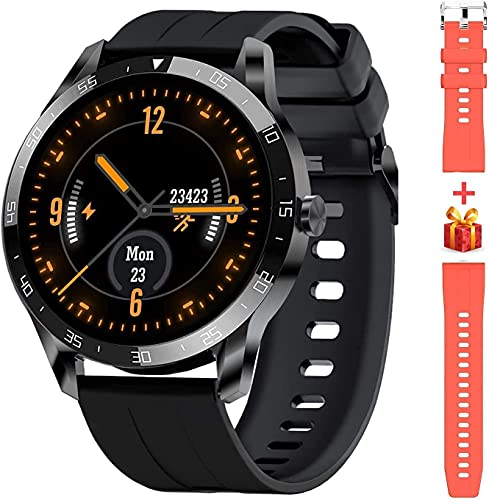 Blackview X1 Smartwatch, Reloj Inteligente Hombre - Esfera de Reloj de DIY, Reloj Deportivo Hombre Pulsometro, Pulsera Actividad Inteligente, Smartwatch Hombre para Android e iOS (Versión Mejorada)