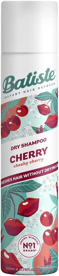 Batiste Cherry Dry Shampoo Champú, Fresh, 200 Mililitros
