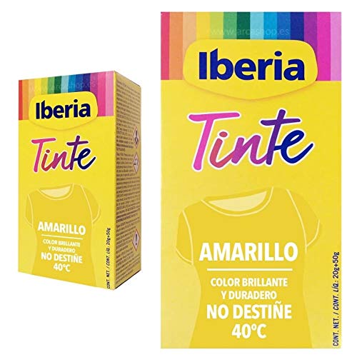 IBERIA TINTE TEXTIL AMARILLO 70 gr