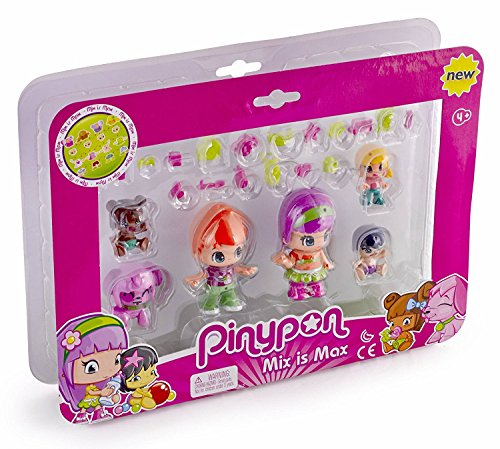 Pinypon - Pack de 6 Figuras bebés (Famosa 700014086)