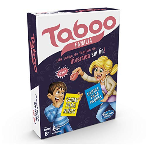 Hasbro Gaming- Taboo Familia Juego de Mesa, Multicolor (E4941105)