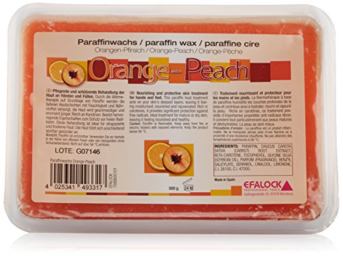 Parafina EFALOCK Orange-pesca 500g, Lote 1 Paquete (1 x 0,5 kg)