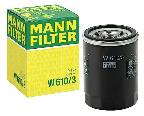 MANN-FILTER W 610/3 Filtro de aceite – Para automóviles y vehículos de utilidad