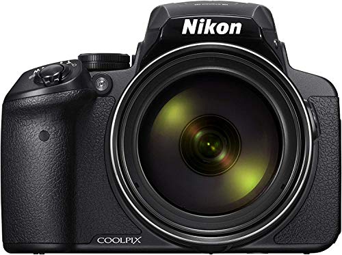 Nikon Coolpix P900 - Cámara compacta de 16 Mp (pantalla de 3', zoom óptico 83x, estabilizador óptico, grabación de vídeo Full HD), negro