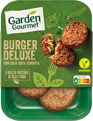 GARDEN GOURMET Burger Deluxe Vegetariana Refrigerada, 180g